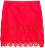 Daisy lace skirt at Jcrew at J. Crew