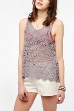 Daisy lace swing tank at Urban Outfitters at Urban Outfitters