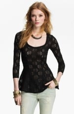 Daisy pointelle top by Free People at Nordstrom at Nordstrom