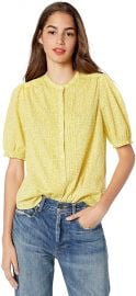 Dakota Ruffle Sleeve Top by Lucky Brand at Amazon