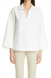 Dales Zebra Jacquard Top at Nordstrom