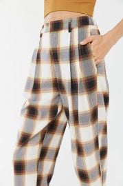 Dalton Pleated Mid-Rise Trouser Pant at Urban Outfitters