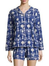 Damask Print Classic Shorty Pajama Set by BEDHEAD PAJAMAS at Gilt at Gilt