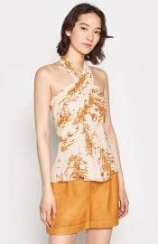 Damein Silk Top at Joie