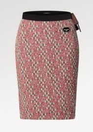 Damier Tweed Mini Skirt - Women - Ready-to-Wear LOUIS VUITTON at Louis Vuitton