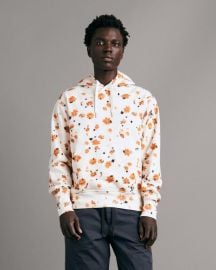 Damon Cotton Floral Hoodie rag amp bone at Rag & Bone