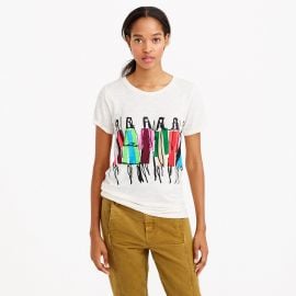 Dancing Ladies Tee by Donald Robertson  at J. Crew