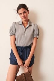 Danee Denim Shirt by Ba sh at Ba&sh