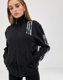 Danielle Cathari deconstructed Firebird track jacket in black at Asos