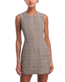 Danielle Guizio Rowan Tartan Dress Bloomingdales at Bloomingdales