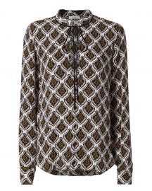 Danielle Woven Mombasa Blouse by ALC at Intermix