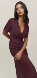 Danika Dress in Prune at Reformation