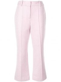 Danit Lurex Crop Flare Pant at Kirna Zabete