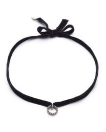 Dannijo Vix Velvet Choker Necklace at Neiman Marcus