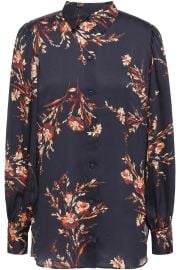 WornOnTV: Chloe’s navy floral print blouse on Lucifer | Lauren German ...