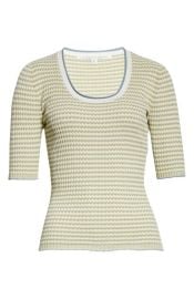 Dany Rib Knit Top by Veronica Beard at The Outnet