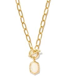 Daphne Convertible Gold Link and Chain Necklace at Kendra Scott