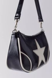 Daphne Star Faux Leather Moto Bag at Urban Outfitters