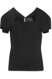 Darfield crepe top  at Net A Porter