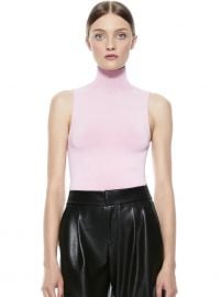 Darina Turtleneck Tank by Alice  Olivia at Alice and Olivia