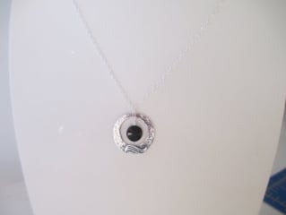 Dark Moon Necklace at Etsy