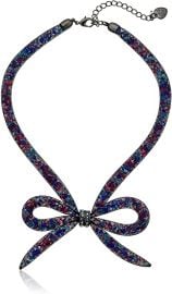 Dark Shadows Mesh Bow Necklace at Amazon