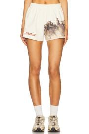 Darlin Wild Sweatshort In Creme at Revolve