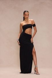 Dasia Cut Out Maxi Dress - Black Fashion Nova at Fashion Nova