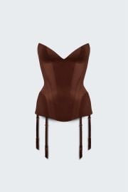 Date Night Satin Corset SYRN at Syrn