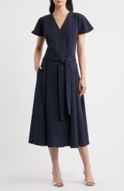 Datrena Trench Midi Dress at Nordstrom