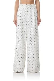 Davey Pant in White Mini Dot at AFRM