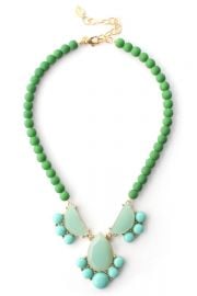 David Aubrey Ivy Aqua Necklace at A Tempo