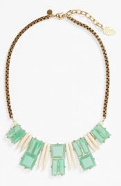 David Aubrey and39Delilahand39 Spike andamp Stone Necklace at Nordstrom