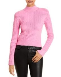 David Koma Embellished Rib Knit Sweater   Bloomingdales at Bloomingdales