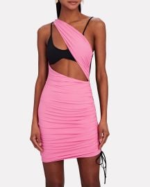 David Koma Ruched Mini Dress at Intermix