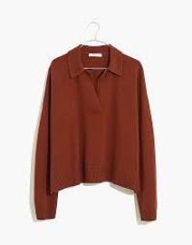 Davie Polo Sweater at Madewell