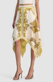 Davina Print Handkerchief Hem Skirt at Nordstrom