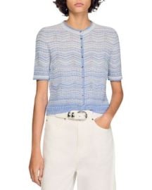 Davine Decorative Knit Cardigan at Bloomingdales