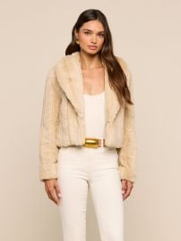 Davy Faux Fur Jacket at L'Agence