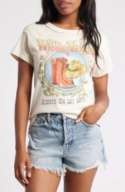 Day Dreamer Willie Nelson Paisley Cotton Graphic T Shirt at Nordstrom