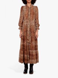 Dayana Leopard Print Dress by Gerard Darel at John Lewis