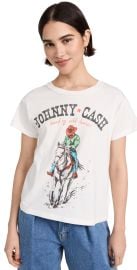 Daydreamer Johnny Cash Bound By Wild Desire Reverse GF Tee at Shopbop