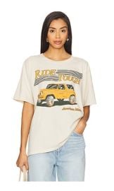 Daydreamer Ride Tough Merch Tee In Dirty White at Revolve