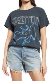 Daydreamer Womenx27s Led Zeppelin Icarus Cotton Graphic Tee at Nordstrom