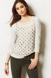 Dazzle Dot Sweatshirt at Anthropologie