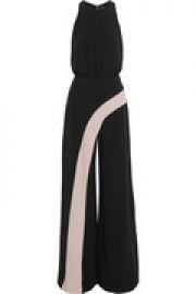 Deanne wrap-effect crepe jumpsuit at The Outnet