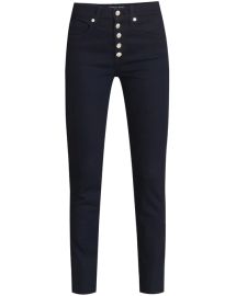 Debbie High-Rise Ankle-Crop Skinny Jean at Veronica Beard