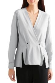 Debbie Silk Wrap Top by Rag Bone at The Outnet