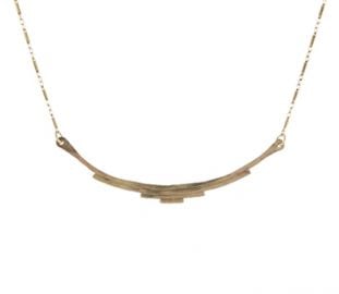 Deco Bar Necklace at Peggy Li