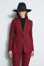 Deco Jaquard Blazer Elie Tahari at Elie Tahari